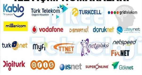 İnternet Hizmeti Verdiğimiz Servis Sağlayıcılar